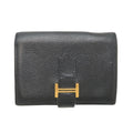 Hermes Card Case Card Holders Black