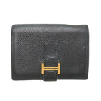 Hermes Card Case Card Holders Black