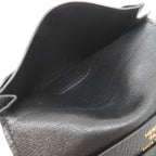 Hermes Card Case Card Holders Black