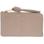 Loewe Knot Fragment Case Coin Leather Beige