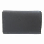 Prada Saffiano Leather Black Quadruple Strand Key Case Key Holder