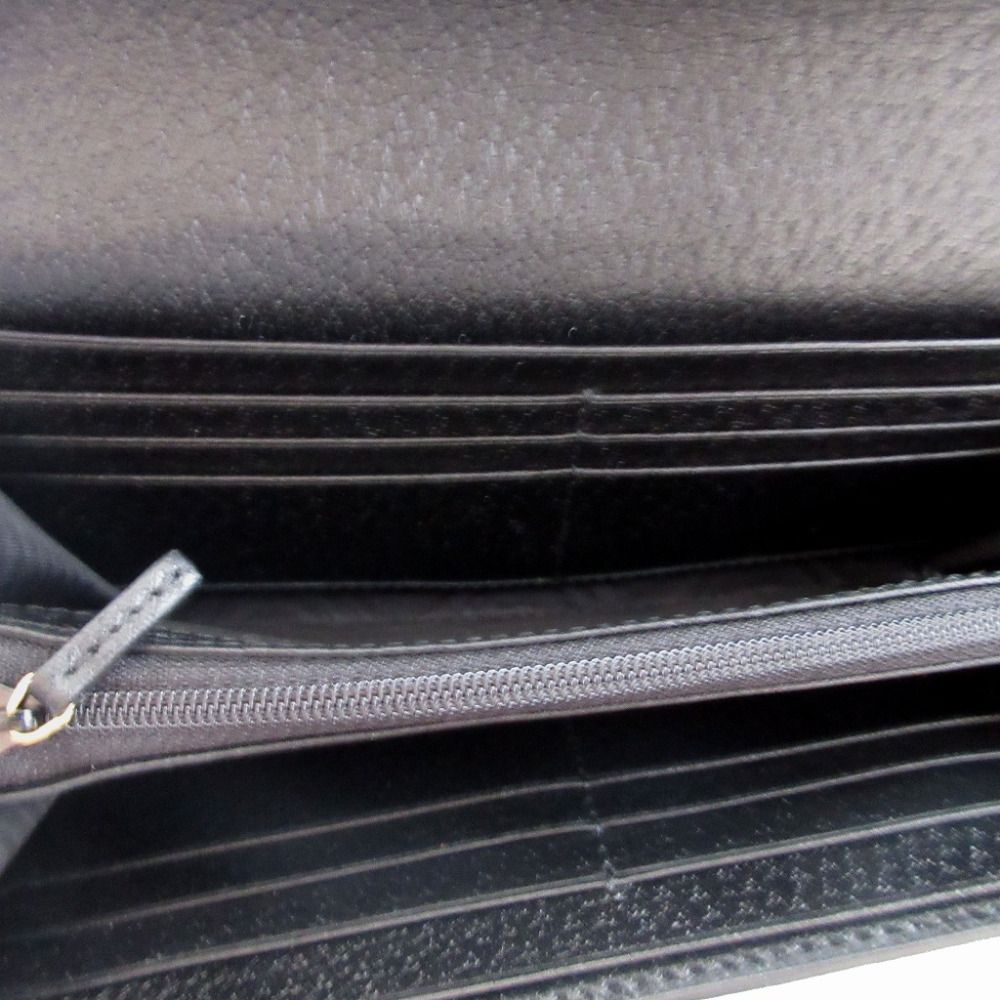 Gucci Sherry Ophidia Leather Black Bifold Wallet