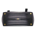 Saint Laurent Muse to Embossed Leather Gray Handbag