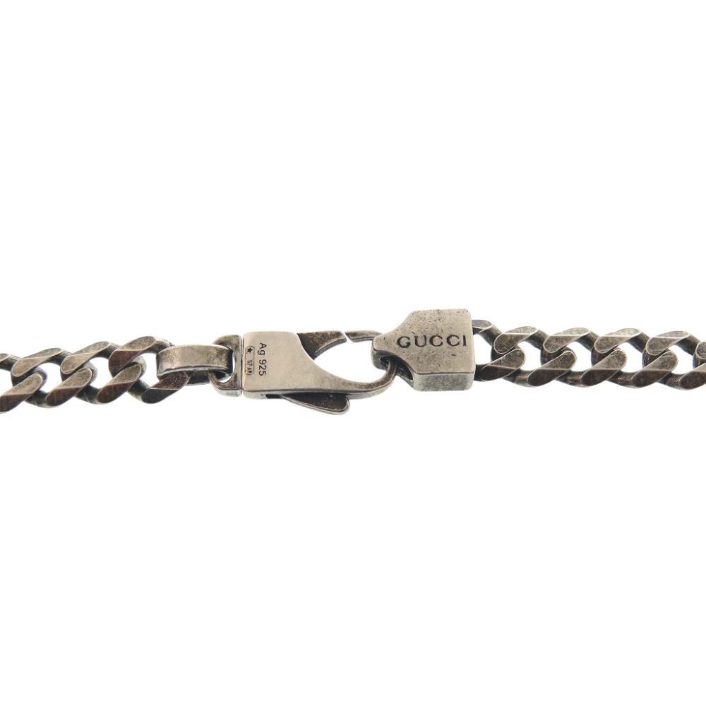 Gucci Interlocking 925 Necklace 925 Sterling Silver