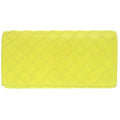 Bottega Veneta Intrecciato Leather Yellow Green Wallet