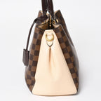 Louis Vuitton Brittany Handbag Damier Canvas Brown Beige Ebene Gold — view 4