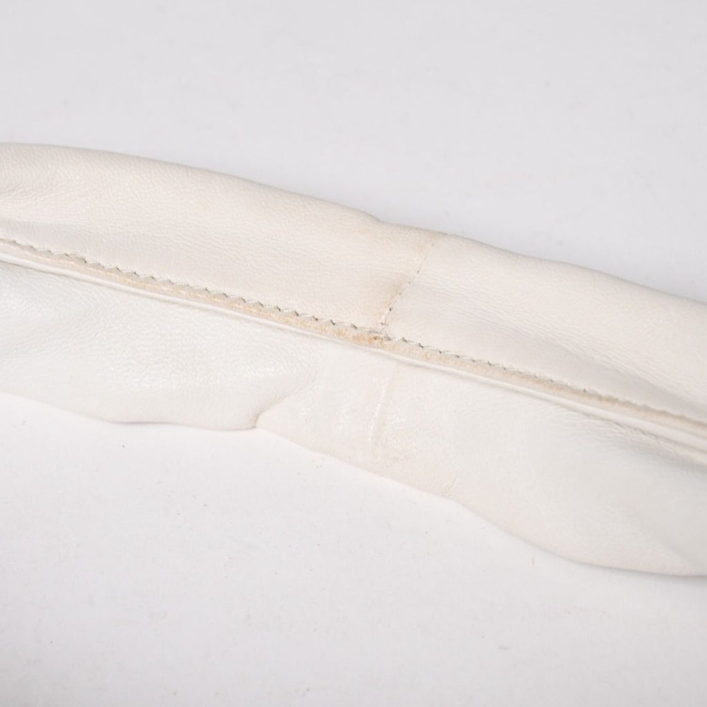 Bottega Veneta Hobo Shoulder Bag Intrecciato White Ivory — view 8