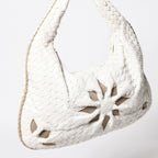 Bottega Veneta Hobo Shoulder Bag Intrecciato White Ivory — view 3