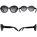 Prada Sunglasses Black Gradient Eyewear Acetate Case Lens