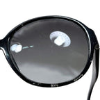 Prada Sunglasses Black Gradient Eyewear Acetate Case Lens