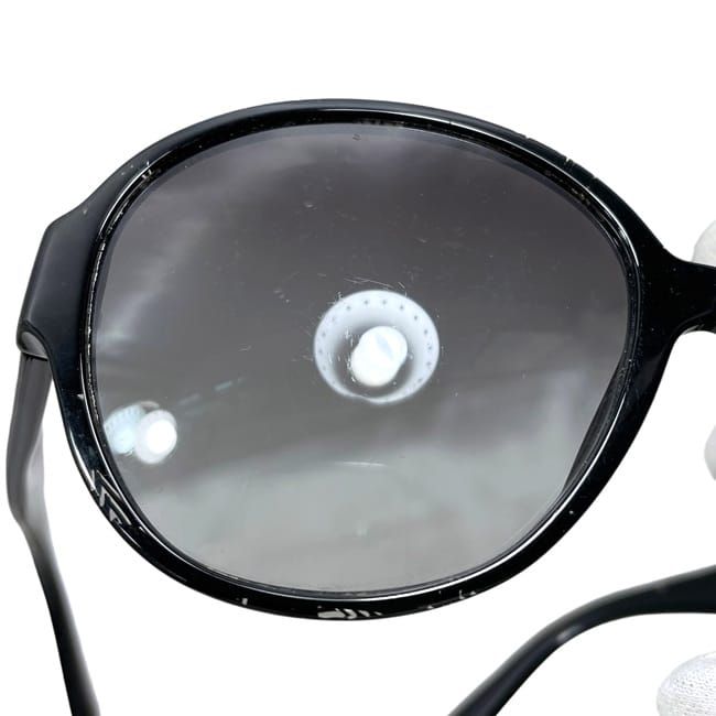 Prada Sunglasses Black Gradient Eyewear Acetate Case Lens