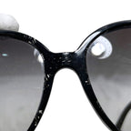 Prada Sunglasses Black Gradient Eyewear Acetate Case Lens