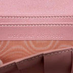 Dior Trifold Wallet Pink Saddle Leather D Slim