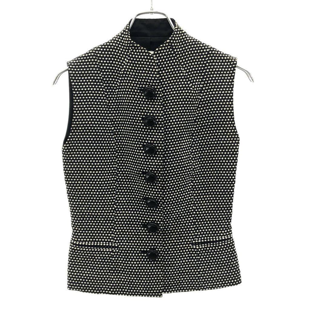 Dior Dot Jacquard Vest Black