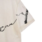 Dior Homme Love T-Shirt Short Sleeve Neck Print L White — view 7