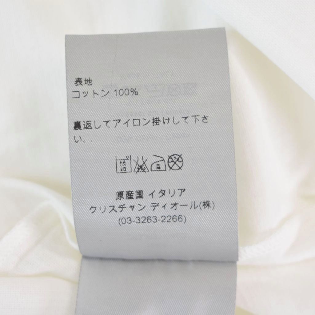 Dior Homme Love T-Shirt Short Sleeve Neck Print L White — view 4