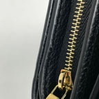 Louis Vuitton Portefeuille Metis Compact Monogram Empreinte Noir Wallet