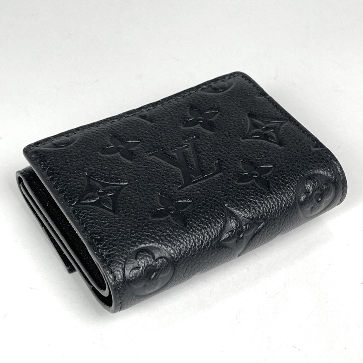 Louis Vuitton Portefeuille Metis Compact Monogram Empreinte Noir Wallet