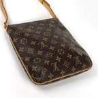 Louis Vuitton Musette Salsa Short Shoulder Bag Monogram Brown