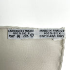 Hermes Carre 90 Cosmos Space Horse Scarf Silk Light Gray Multicolor