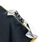 Hermes Carre 90 Animaux Solaires Animals of the Sun Scarf Silk Black Yellow