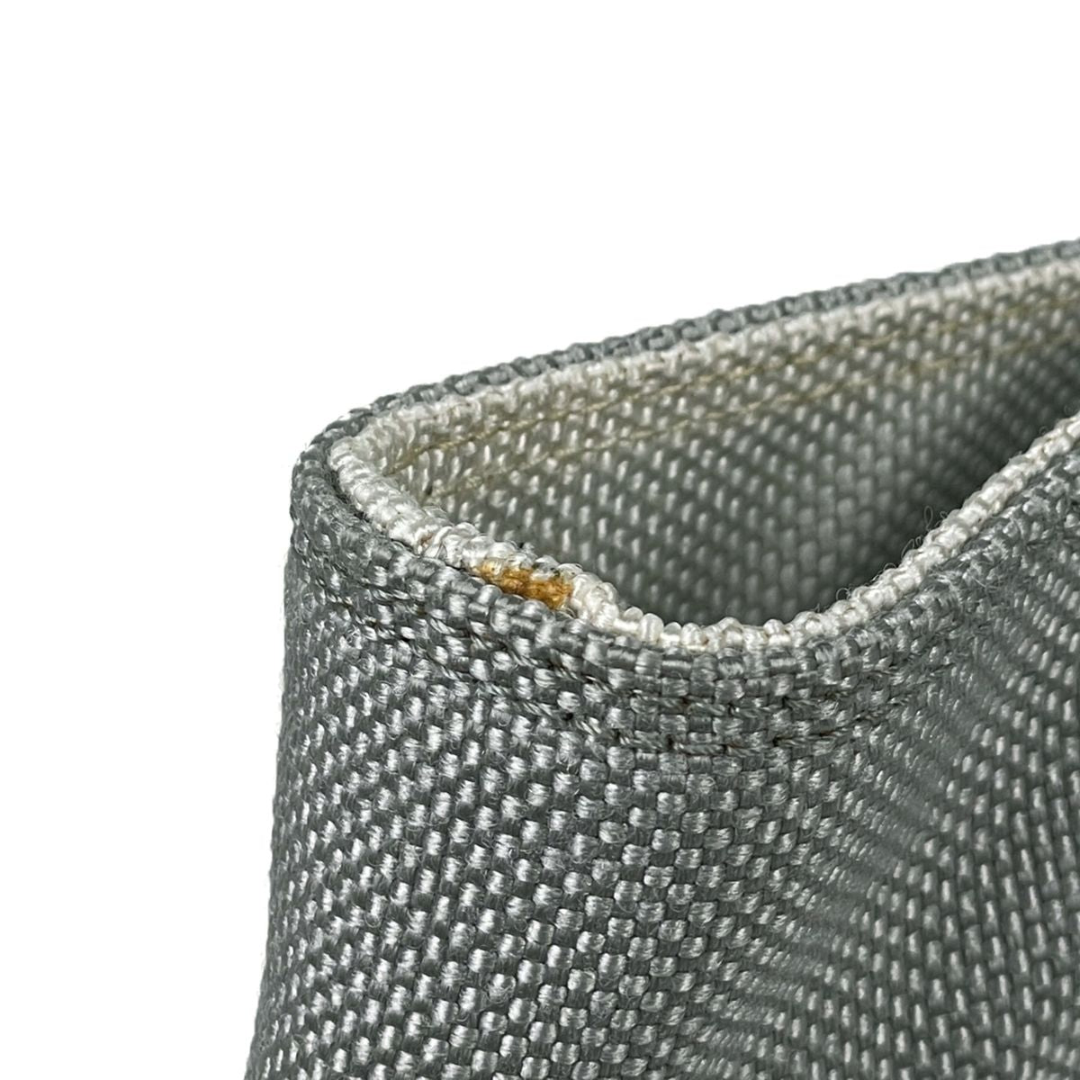 Chanel Sports Line Mesh Tote Bag CC Logo Nylon Canvas Black Gray