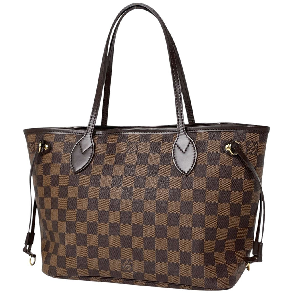 Louis Vuitton Neverfull PM Tote Bag Damier Brown
