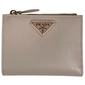 Prada Bifold Wallet Leather Pink