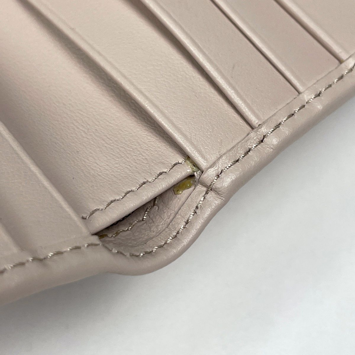 Prada Bifold Wallet Leather Pink