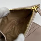 Prada Bifold Wallet Leather Pink