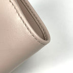 Prada Bifold Wallet Leather Pink