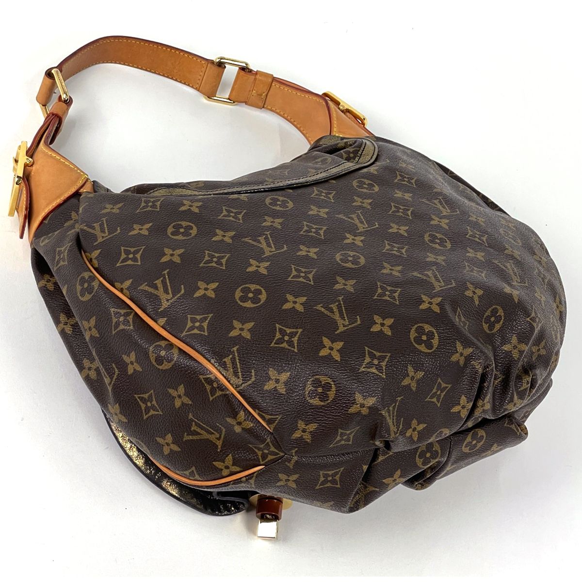 Louis Vuitton Kalahari GM Shoulder Bag Monogram Brown