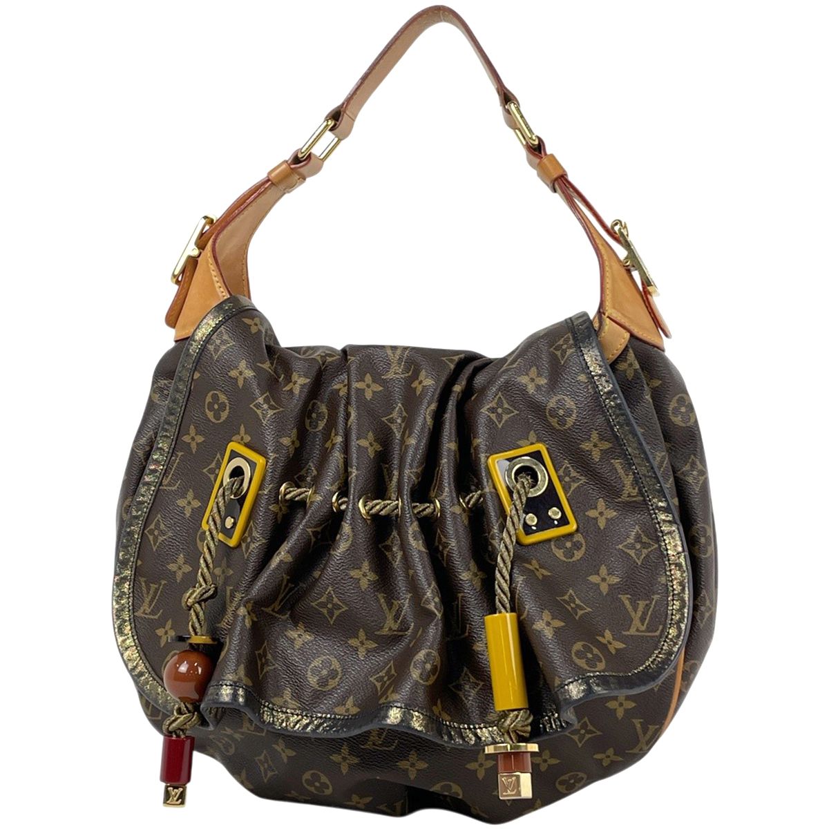 Louis Vuitton Kalahari GM Shoulder Bag Monogram Brown