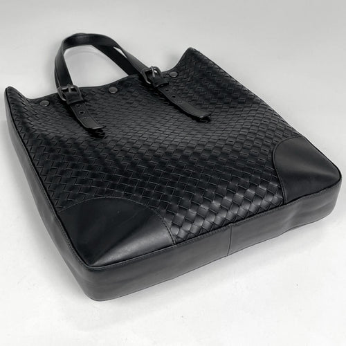 Bottega Veneta Intrecciato Tote Leather Black