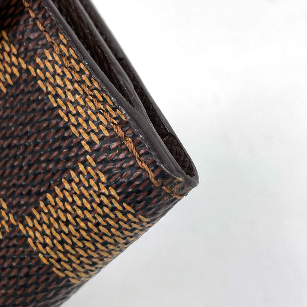 Louis Vuitton L'Adoree Coin Case Bifold Damier Brown