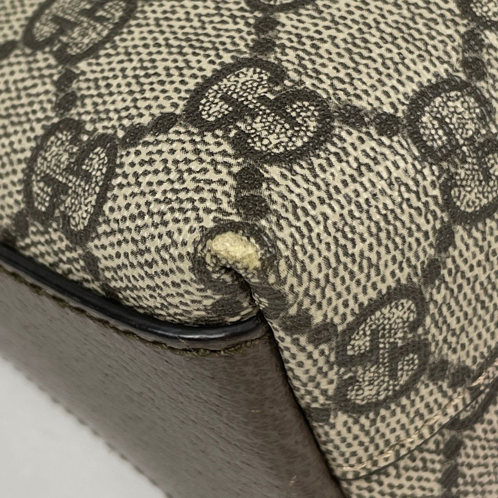 Gucci Shoulder Bag Ophidia GG Double Supreme Brown