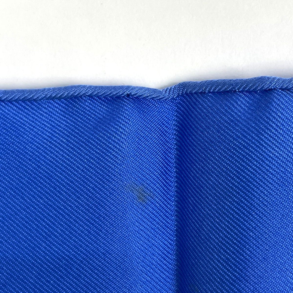 Hermes Carre 90 Vive le Vent Scarf Silk Blue Multicolor