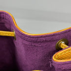 Louis Vuitton Noe Shoulder Bag Drawstring Epi Tassiri Yellow