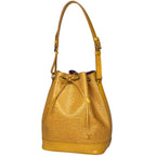 Louis Vuitton Noe Shoulder Bag Drawstring Epi Tassiri Yellow