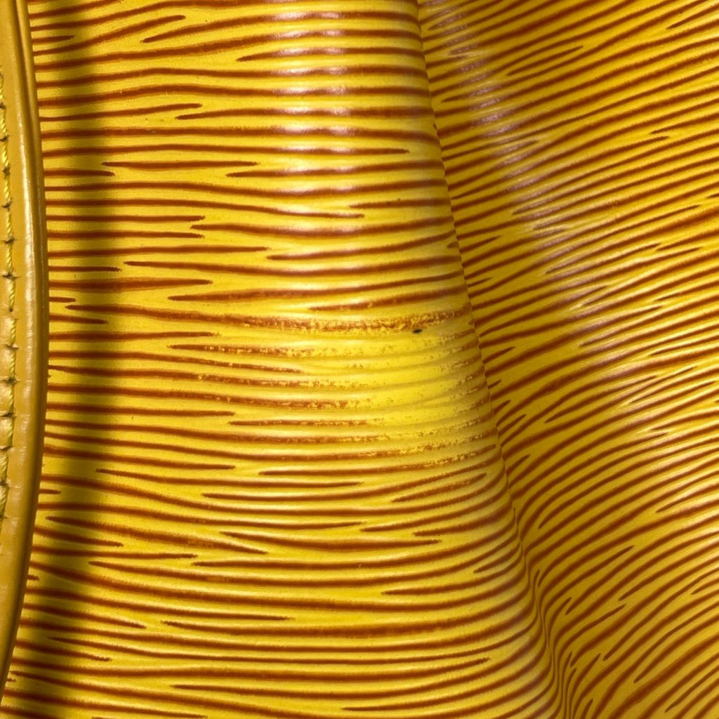 Louis Vuitton Noe Shoulder Bag Drawstring Epi Tassiri Yellow