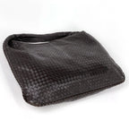 Bottega Veneta Shoulder Bag Intrecciato Leather Brown