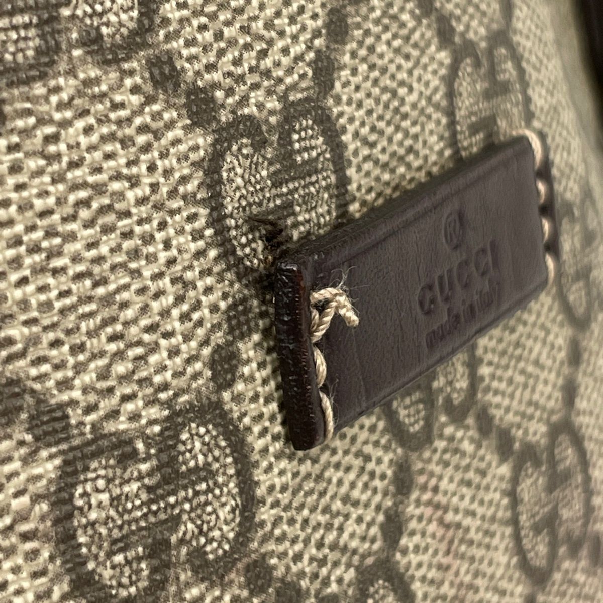Gucci Tote Bag GG Pattern Brown