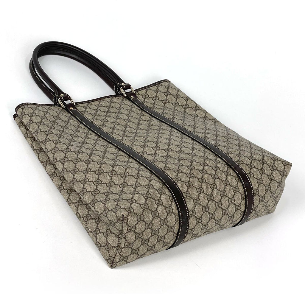 Gucci Tote Bag GG Pattern Brown