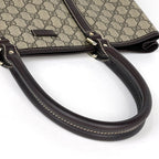 Gucci Tote Bag GG Pattern Brown