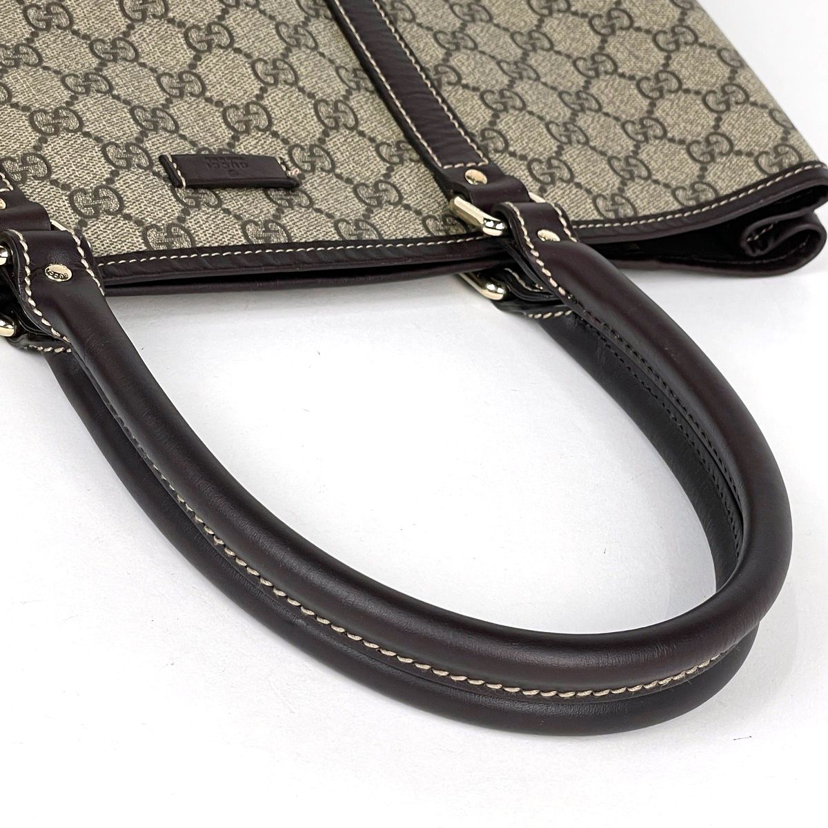 Gucci Tote Bag GG Pattern Brown