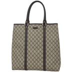 Gucci Tote Bag GG Pattern Brown