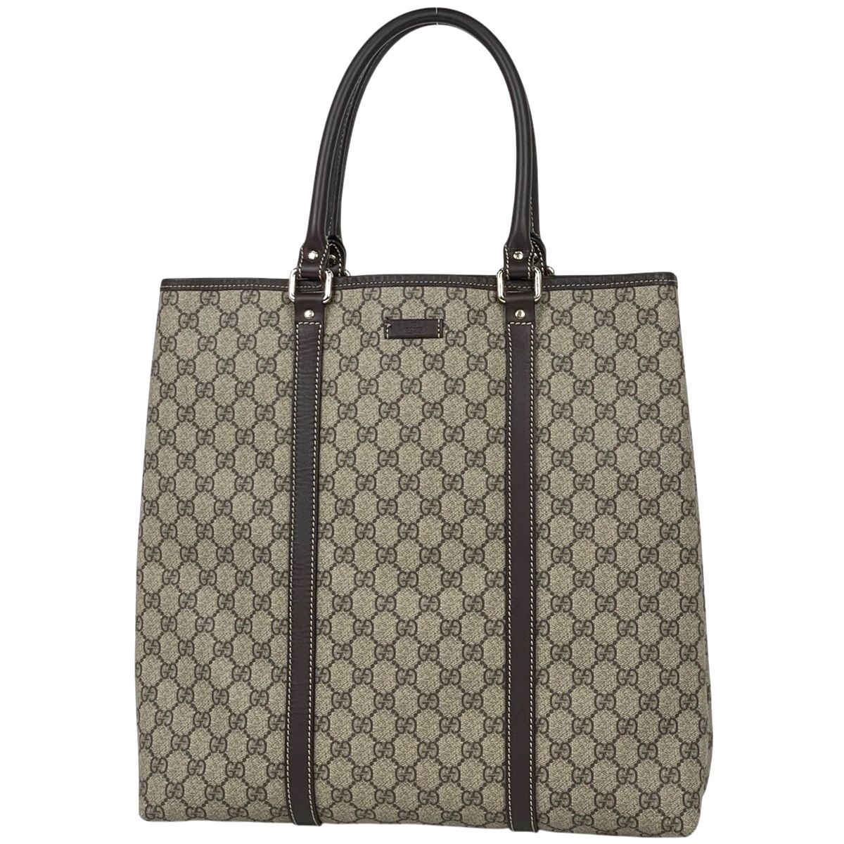 Gucci Tote Bag GG Pattern Brown