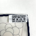 Hermes Petit Carre la Musique Des Spheres Scarf Music Played by Gavroche Silk