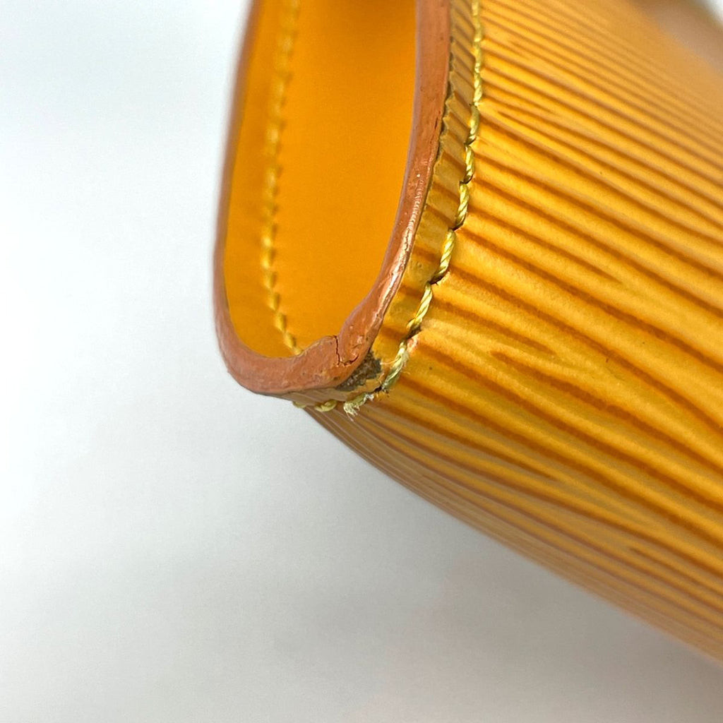 Louis Vuitton Pochette Pouch Epi Tassiri Yellow