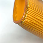 Louis Vuitton Pochette Pouch Epi Tassiri Yellow